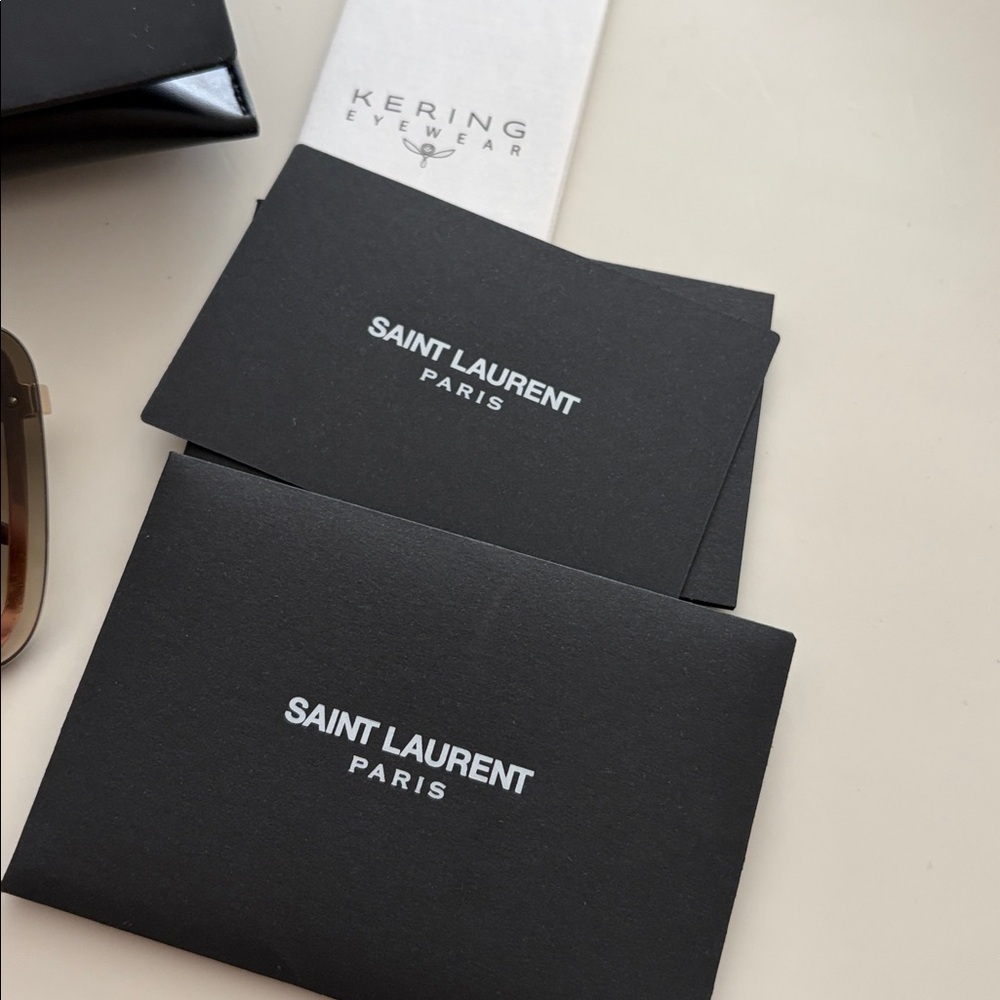 Saint Laurent Sl 364 Sunglasses Brown Gold - Picture 4 of 15